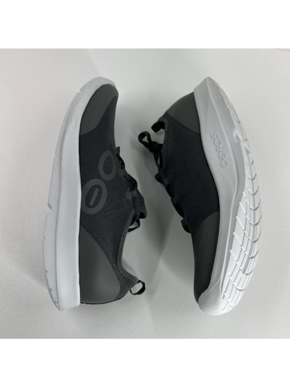 Oofos OOmg Sport LS Recovery Shoes Mens 11 Low Top Lace Up Breathable Slate Gray - Picture 7 of 13